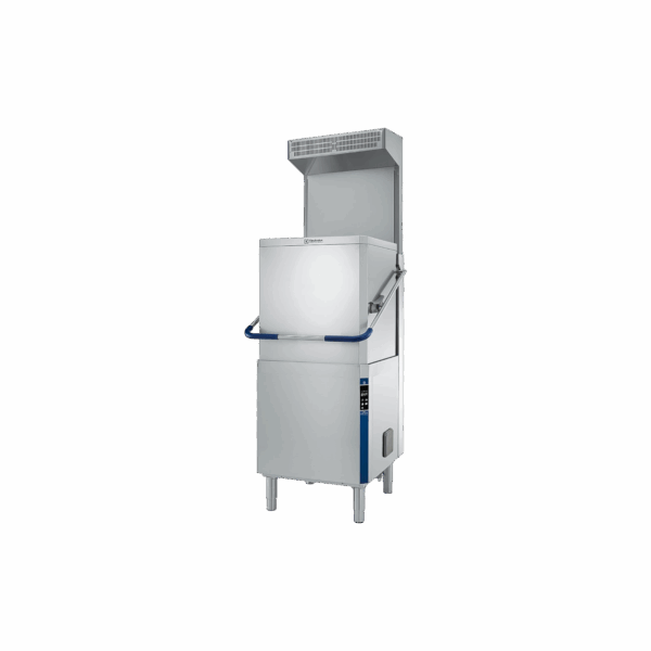 green&clean Giyotin tip bulaşık makinesi, tek cidarlı, manuel giyotin kapak, atmosferik boyler, parlatıcı dispenseri, 80 sepet/saat, 3programlı, 1440 tabak/saat - EHT8